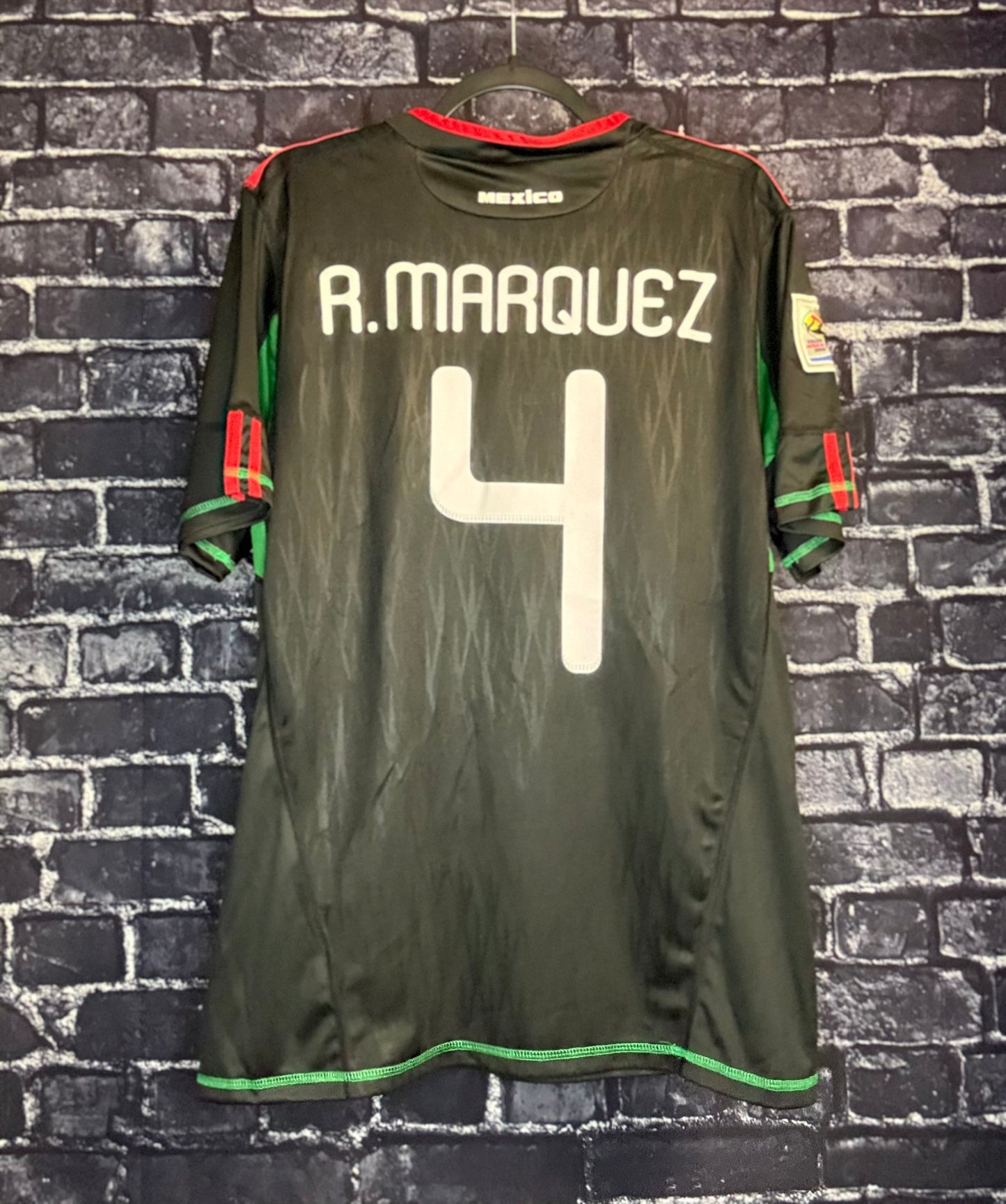 Mexico 2010 World Cup Home - Rafa Marquez (L)