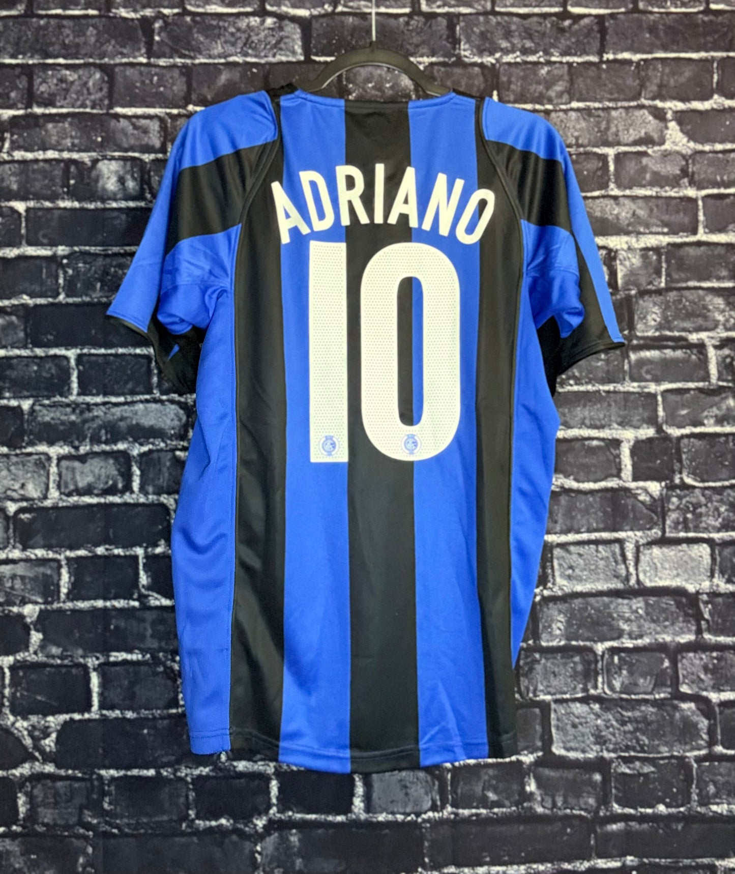 Inter Milan 2004/05 Home - Adriano (M)
