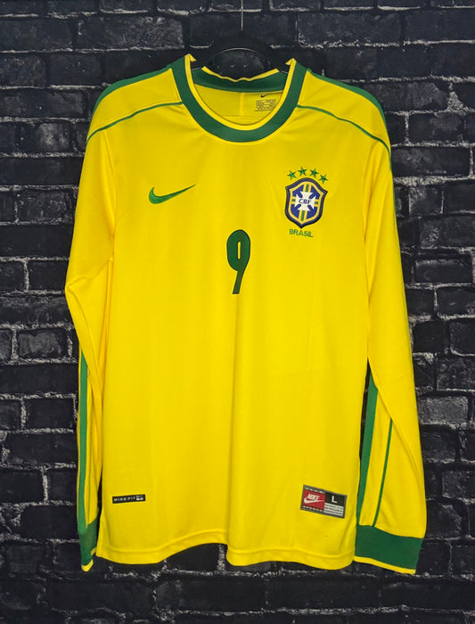 Brazil 1998 Home - Ronaldo (L)