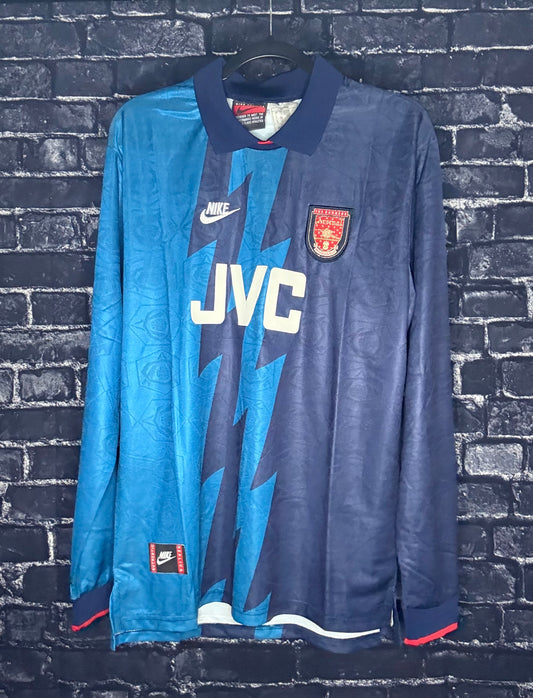 Arsenal 1995/96 Away - Dennis Bergkamp (L)