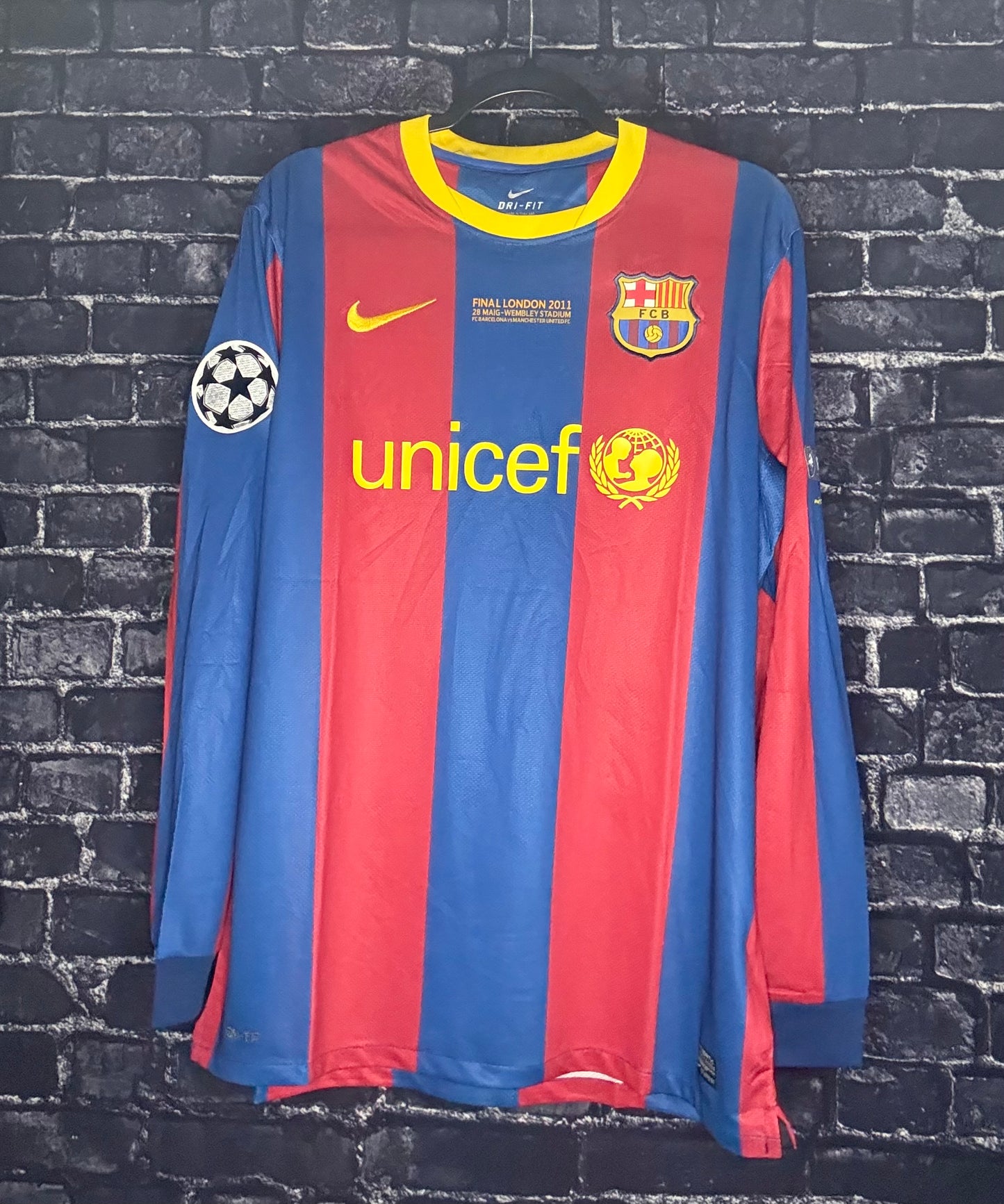 FC Barcelona 2011 Champions League Final - Messi (XL)