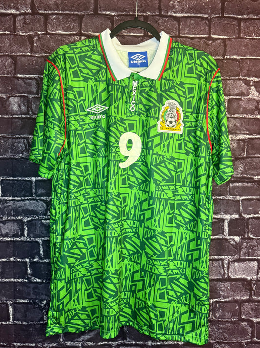 Mexico 1994 Home - Hugo Sanchez (XL)