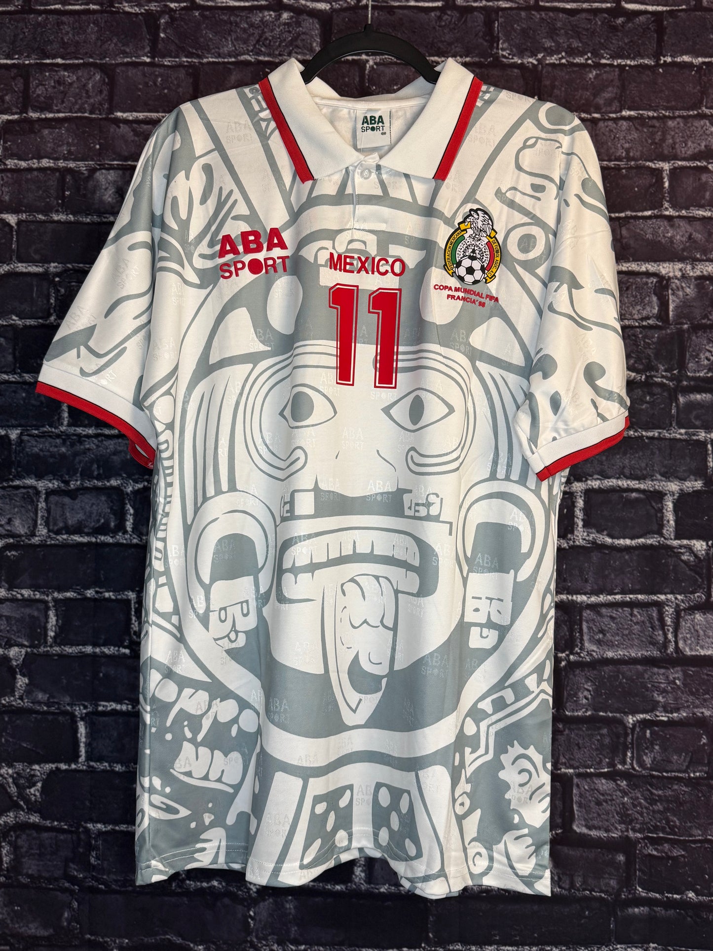 Mexico 1998 World Cup Away - Cuauhtémoc Blanco (XL)