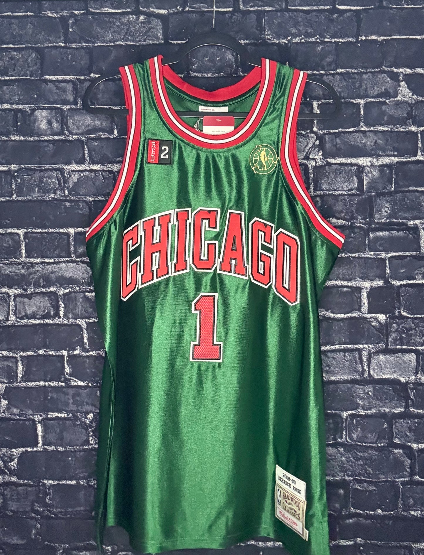 Chicago Bulls 2008/09 Go Green - Derrick Rose (XL)